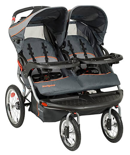 Baby Trend Navigator Double Jogger Stroller