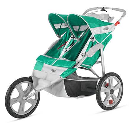 Instep Flash Fixed Wheel Double Jogger