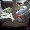 baby in a car seat