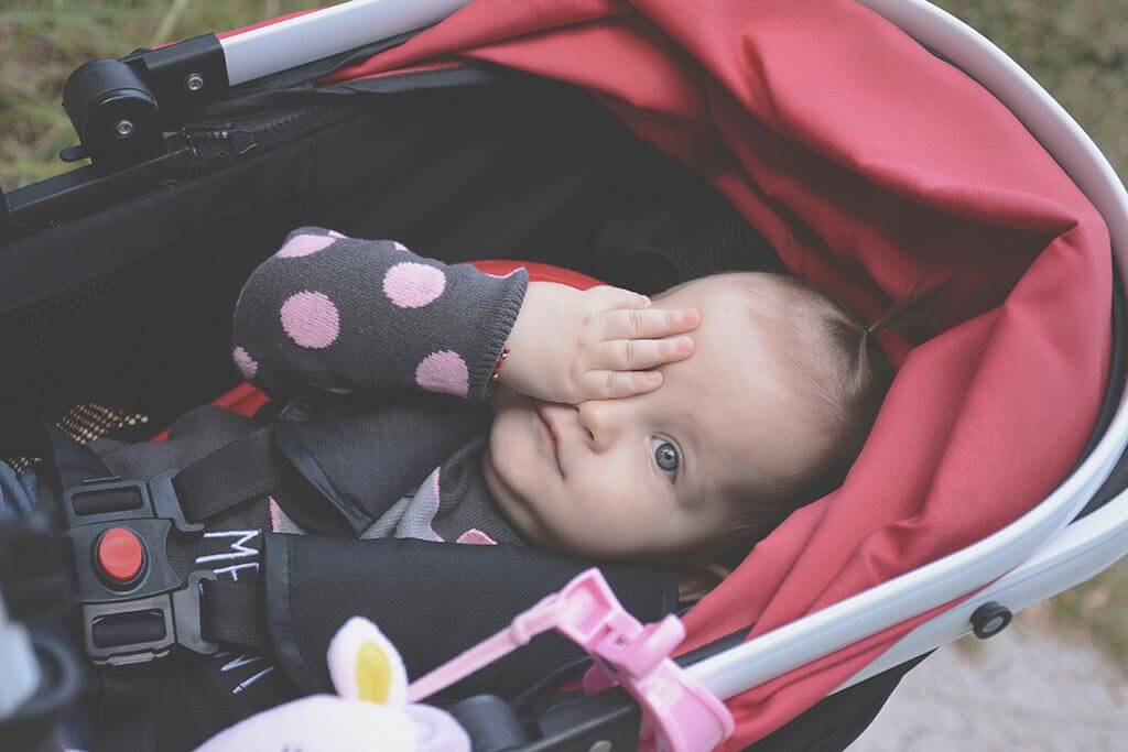 baby in cheap strollers