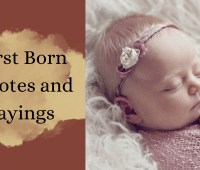 First Born Quotes and Sayings