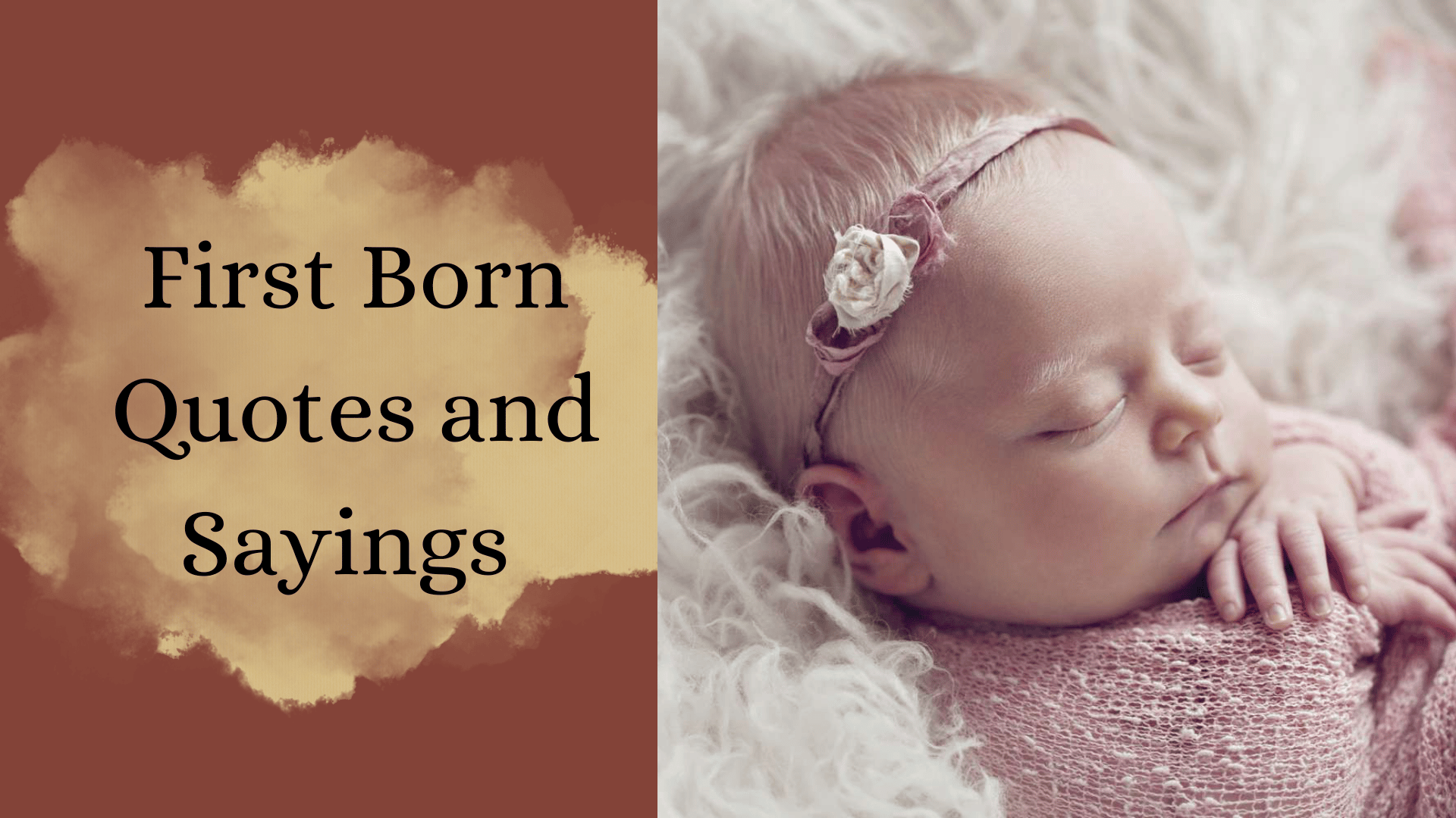 First Born Quotes and Sayings