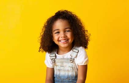 Image of a girl child Image of a girl child