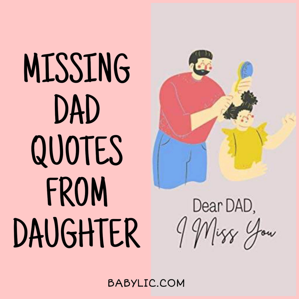 missing dad quotes from daughter - Babylic