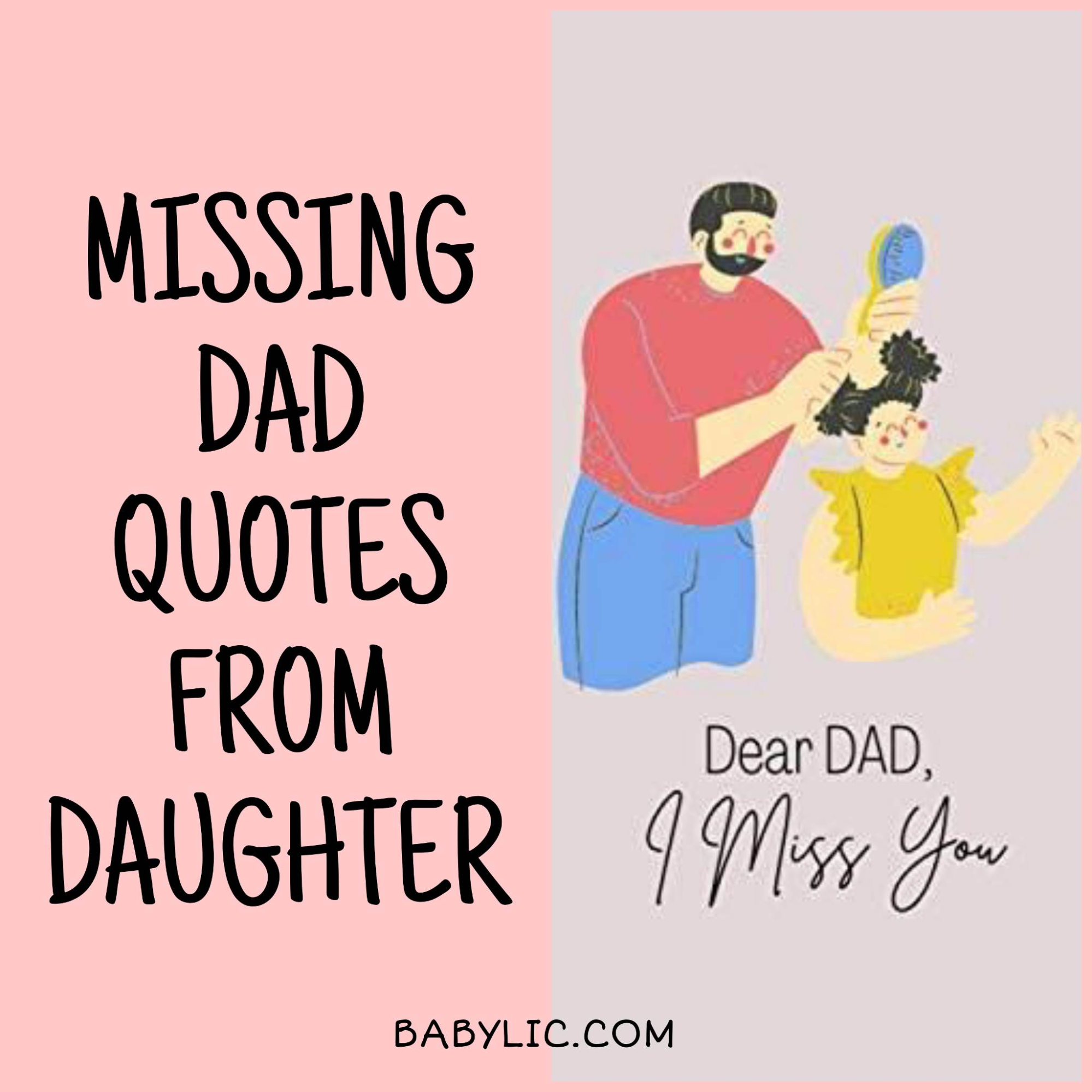 missing dad quotes from daughter